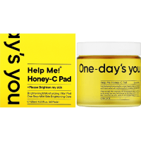 ONE-DAY'S YOU Help Me Honey-C Pad - Осветляющие тонер-пэды с экстрактом Меда, витаминов и Бета-глюкана 250мл. (60шт.) 