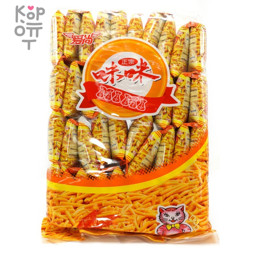 Чипсы кошечка MiMi со вкусом краба, 20гр., купить с доставкой на дом фото 1 — Корейские товары для всей семьи(КорОпт)