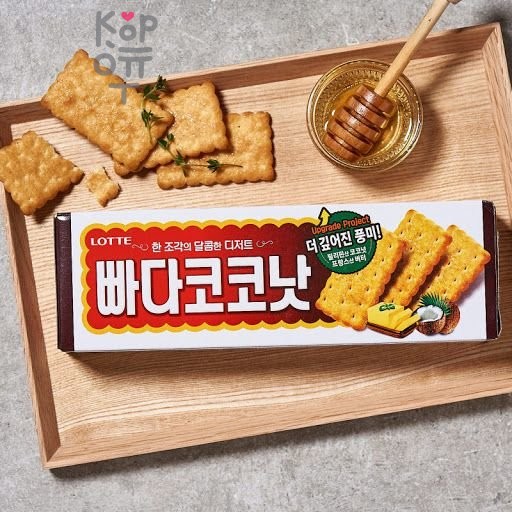 Lotte Butter Coconut Biscuit - Печенье кокосовое 100гр.