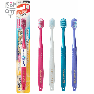 EBISU  Premium Care Select - Зубная щетка с ультратонкими ворсинками для очищения межзубного пространства, мягкая. — Корейские товары для всей семьи(КорОпт)