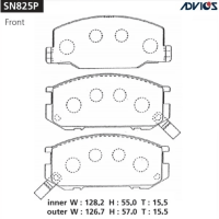 PF-1217/AN238WK/D2075M/SN825P ADVICS - Тормозные колодки