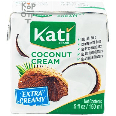 Кокосовые сливки "KATI" тетрапак, 150мл.