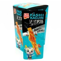 Снэк Yaogun Pisa сушеный тофу Французское барбекю, 28гр.