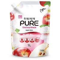 Pigeon Pure Apple Balm Гель для мытья посуды с ароматом Яблочный бальзам