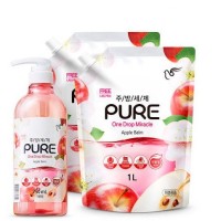 Pigeon Pure Apple Balm Гель для мытья посуды с ароматом Яблочный бальзам