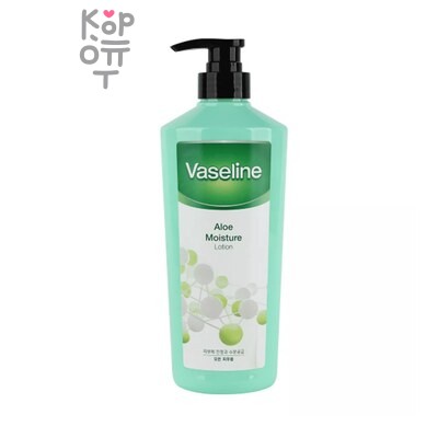 FoodaHolic VASELINE ALOE MOISTURE LOTION — Лосьон, увлажняющий, с АЛОЕ для всех типов кожи, 500 г