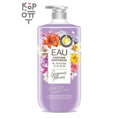 EAU Perfume Bodywash — парфюмированный гель для душа, аромат Gorgeous Flowers, 1 л
