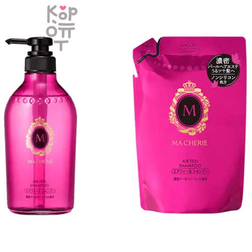 SHISEIDO MA CHERIE Air Feel Shampoo EX - Бессиликоновый шампунь для придания объема волосам с цветочно-фруктовым ароматом