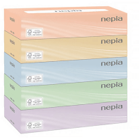 Nepia Commercial BOX tissue - Салфетки двухслойные 5уп.*200 шт. в спайке