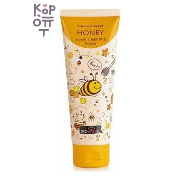 SkinPastel — Honey Sweet / Peach Sweet Cleansing Foam — Пенка для умывания: мёд / персик, 150 мл