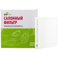 LIVCAR Cabin Air Filter LCK0004 - Салонный фильтр для KIA