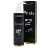 Jigott Facis Charcoal Gommage Peeling - Гоммаж-пилинг для лица с экстрактом древесного угля 200мл.