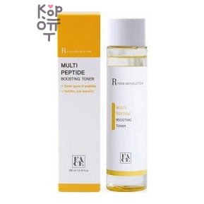 FACE REVOLUTION — Multi Peptide Boosting Toner, антивозрастной тонер с пептидами, 200 мл, 1 шт