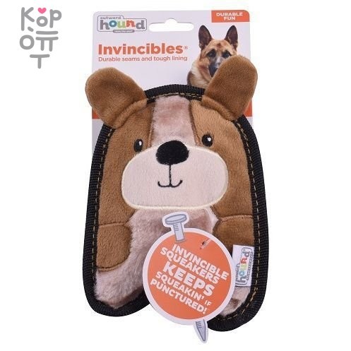 ОН игрушка для собак Invinc Mini Щенок 17 см без наполнителя фото 1 &mdash; Корейские товары для всей семьи(КорОпт)