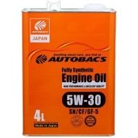 AUTOBACS Fully Synthetic ENGINE OIL 5W30 SN/CF/GF-5 - Синтетическое моторное масло