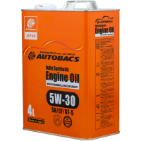 AUTOBACS Fully Synthetic ENGINE OIL 5W30 SN/CF/GF-5 - Синтетическое моторное масло