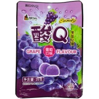 Конфеты кислые DUSHIKE Q Candy со вкусом Винограда