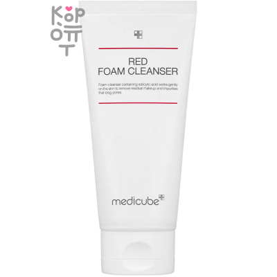 Medicube Red Foam Cleanser - Красная пенка для умывания с Кислотами 230мл.