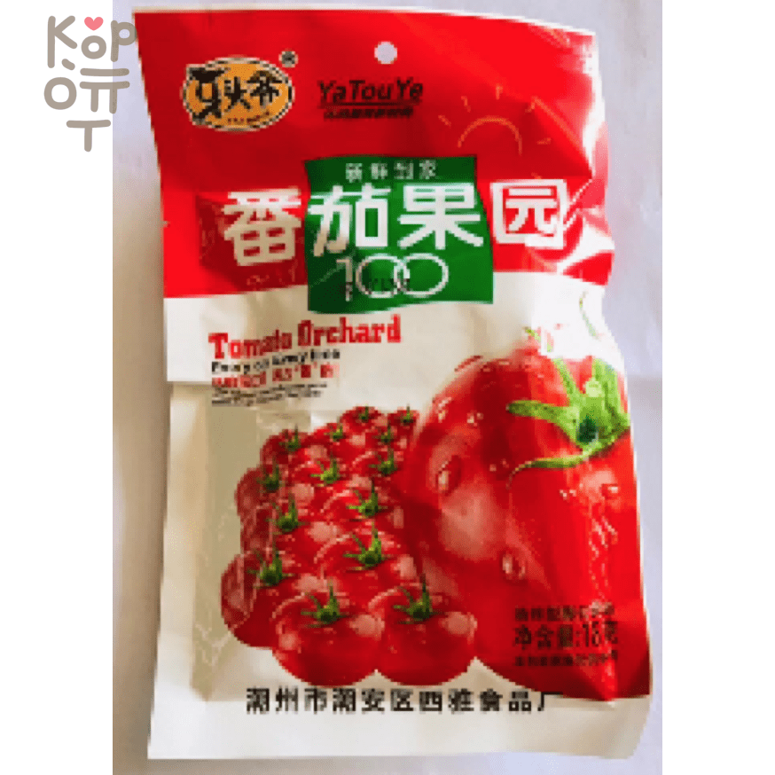 Чипсы TOMATO Orchard, 18гр., купить с доставкой на дом фото 1 &mdash; Корейские товары для всей семьи(КорОпт)