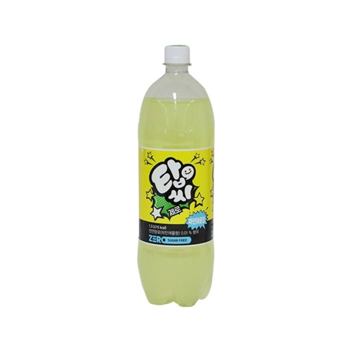 Ilhwa TopCi Zero Pineapple — Напиток газированный без сахара, вкус ананаса, 1,5 л