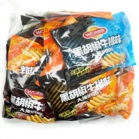 Чипсы со вкусом ароматного стейка Weiyijia Big Wave, 32гр.
