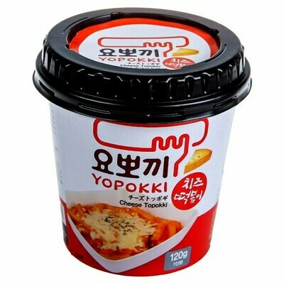 Yopokki Cheese - Рисовые клецки с сырным соусом, 120 г