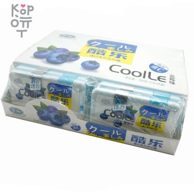 Драже Холодок WanHeDa Cooile со вкусом Черники — Корейские товары для всей семьи(КорОпт)