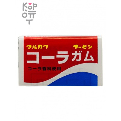 Marukawa Coke cousen gum - Жевательная резинка со вкусом холодящей Колы, 5,5гр.