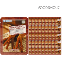 FOODAHOLIC 3D Red Ginseng Natural Essence Mask - Тканевая 3D маска с натуральным экстрактом красного женьшеня 23гр.