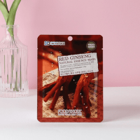 FOODAHOLIC 3D Red Ginseng Natural Essence Mask - Тканевая 3D маска с натуральным экстрактом красного женьшеня 23гр.