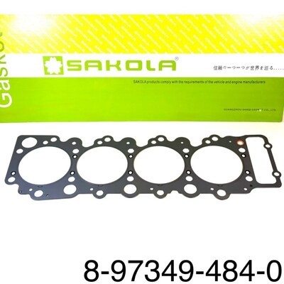 Прокладка ГБЦ 4HF1 NEW 8-97349-484-0 металлический SAKOLA