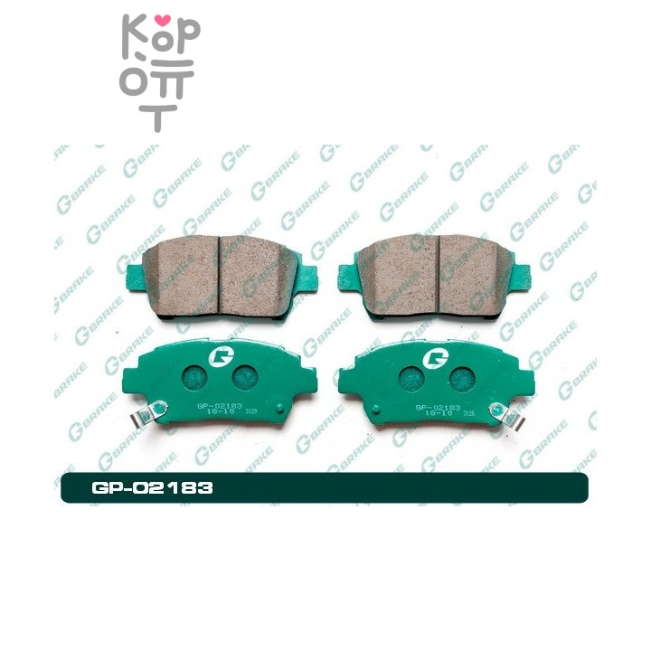 Колодки тормозные PF-1472 / PF-1440 / AN634WK / D2183MH / GP-02183 G-BRAKE