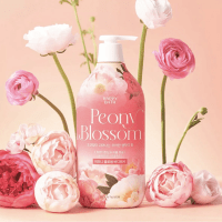 Happy Bath Peony Blossom Perfume Body Wash - Парфюмированный гель для душа с ароматом Пиона 900мл.