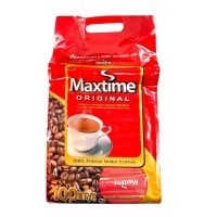 Maxtime Original Mix Кофе растворимый 3в1, кофе + сахар + заменитель сухого молока