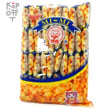 Чипсы кошечка MiMi со вкусом креветок, 20гр. &mdash; Корейские товары для всей семьи(КорОпт)