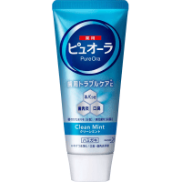 KAO Medicinal PureOra Clean Mint - Зубная паста для профилактики пародонтоза, с освежающим вкусом Мяты.