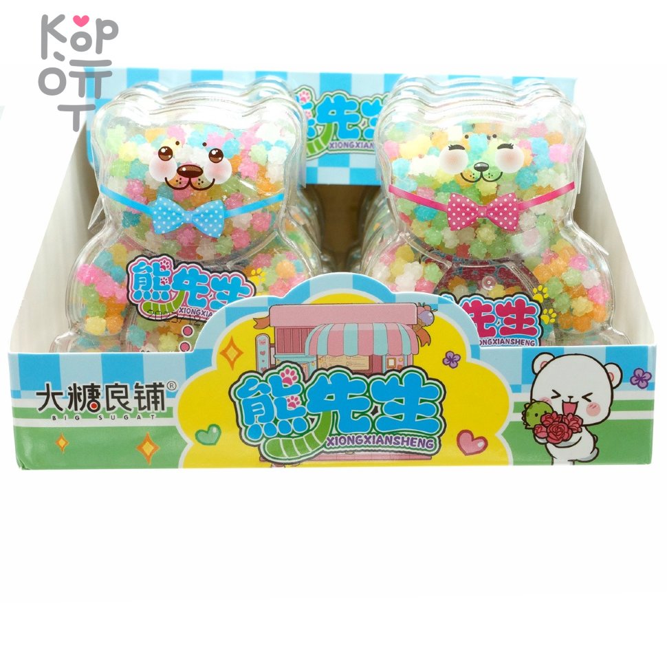 Драже Xiong Snow Sugar - Счастливый мишка, купить с доставкой на дом фото 1 — Корейские товары для всей семьи(КорОпт)
