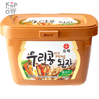 Obok Korean soybean paste - Корейская соевая паста Дендян, &quot;ОБОК&quot;, 500гр. — Корейские товары для всей семьи(КорОпт)