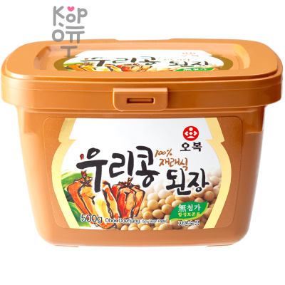 Obok Korean Soybean Paste Корейская соевая паста Дендян, 500 г