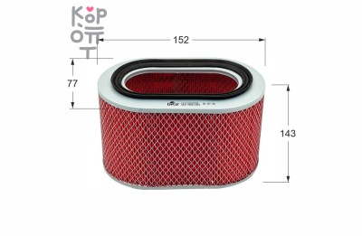 LIVCAR AIR FILTER LCU328/0000A / Воздушный фильтр