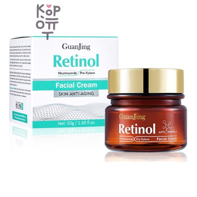 GuanJing Retinol &amp; Nicotinamide Face Cream - Антивозрастной крем для лица с ретинолом и ниацинамидом, 50 мл