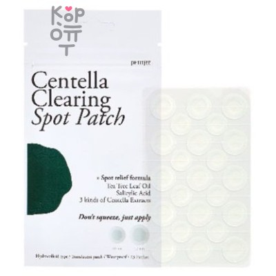 Petitfee Centella Clearing Spot Patch - Патчи для проблемной кожи, 1 упак.*23 шт.