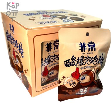 Кислая жевательная резинка Fei Chang со вкусом Колы — Корейские товары для всей семьи(КорОпт)