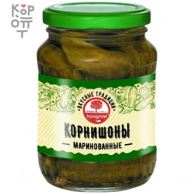 Hungrow Корнишоны маринованные деликатесные