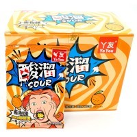 Кислая и освежающая карамель Ya You Sour Candy - со вкусом Апельсина
