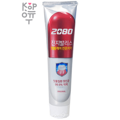 2080 Gingivalis Original Toothpaste - Зубная паста с Гинкго Билоба для лечения десен, 120гр.