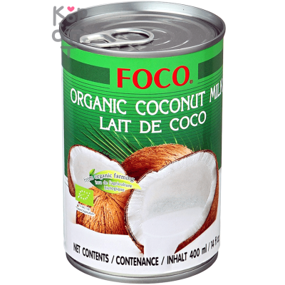 ORGANIC "FOCO" - органическое кокосовое молоко