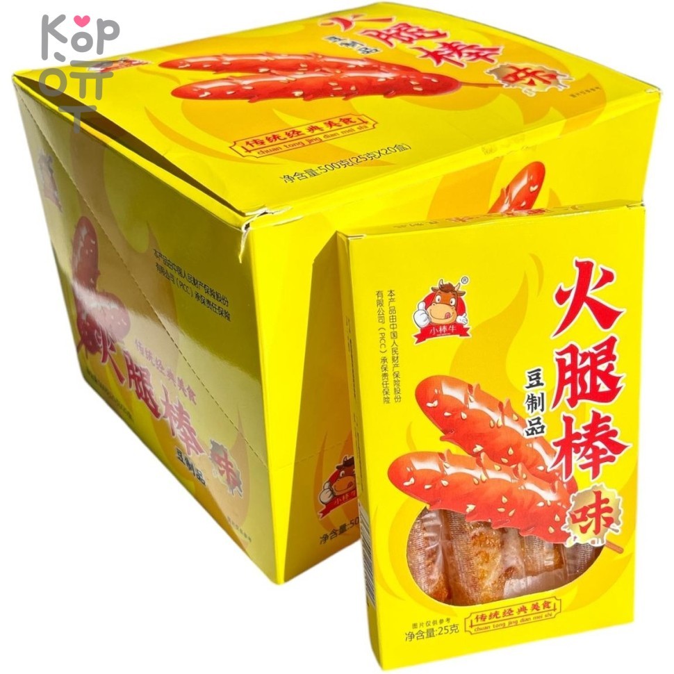 Снек Kunlong Food - Говяжьи сосиськи, острый вкус, купить с доставкой на дом фото 1 — Корейские товары для всей семьи(КорОпт)