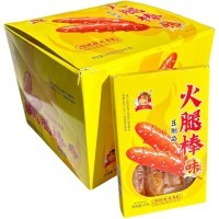 Снек Kunlong Food - Говяжьи сосиськи, острый вкус