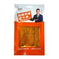 Снэк Yu Jin Foods Депутаты на даче, 76гр. - Пряный пшеничный снек со вкусом пряной говядины